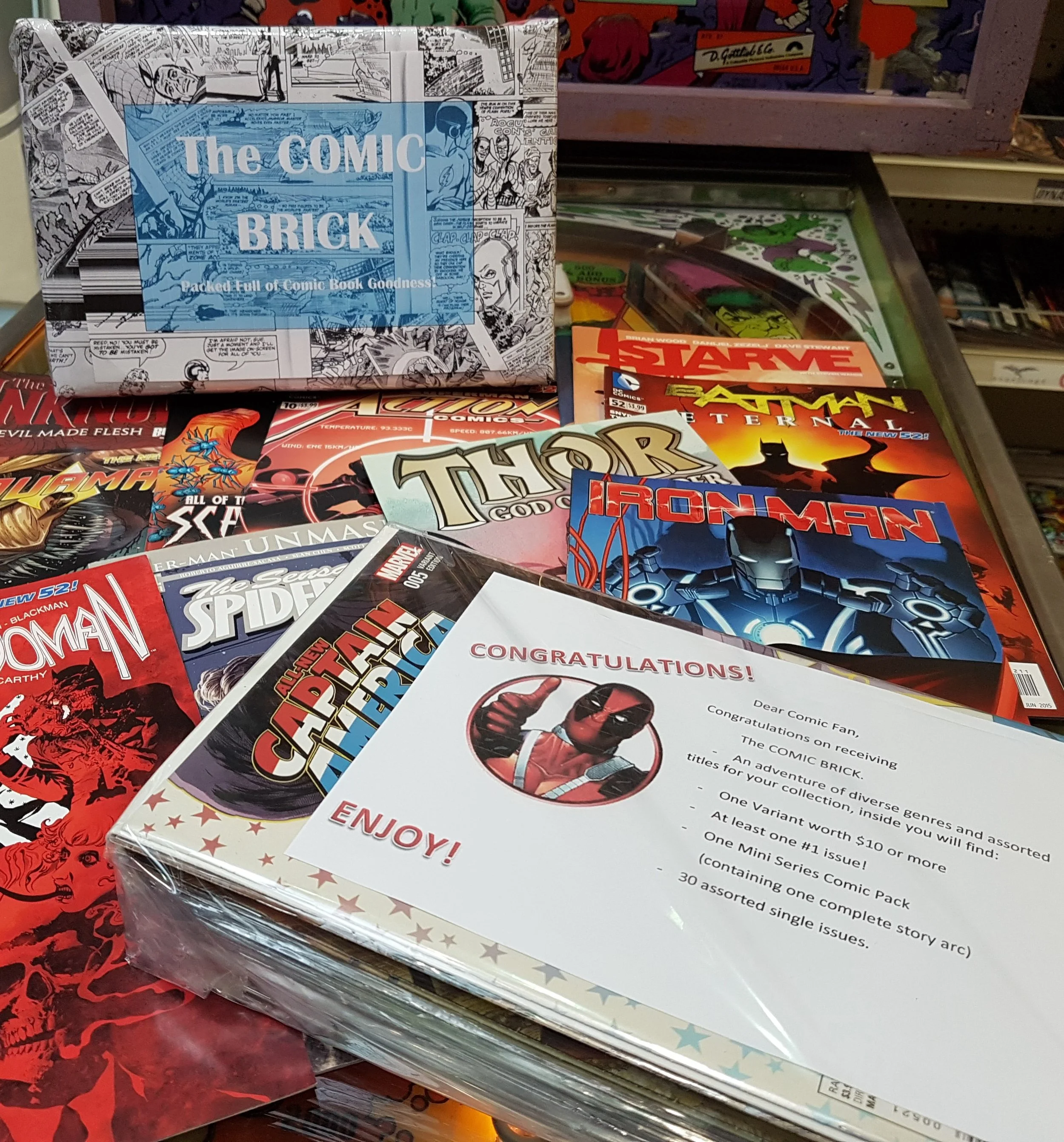 ALL DC COMIC BRICK — Adelaide Comics Centre