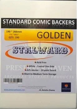 Golden Comic Backing Boards (Pack of 100)