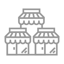 Visit mutliple shops to compare products & prices.