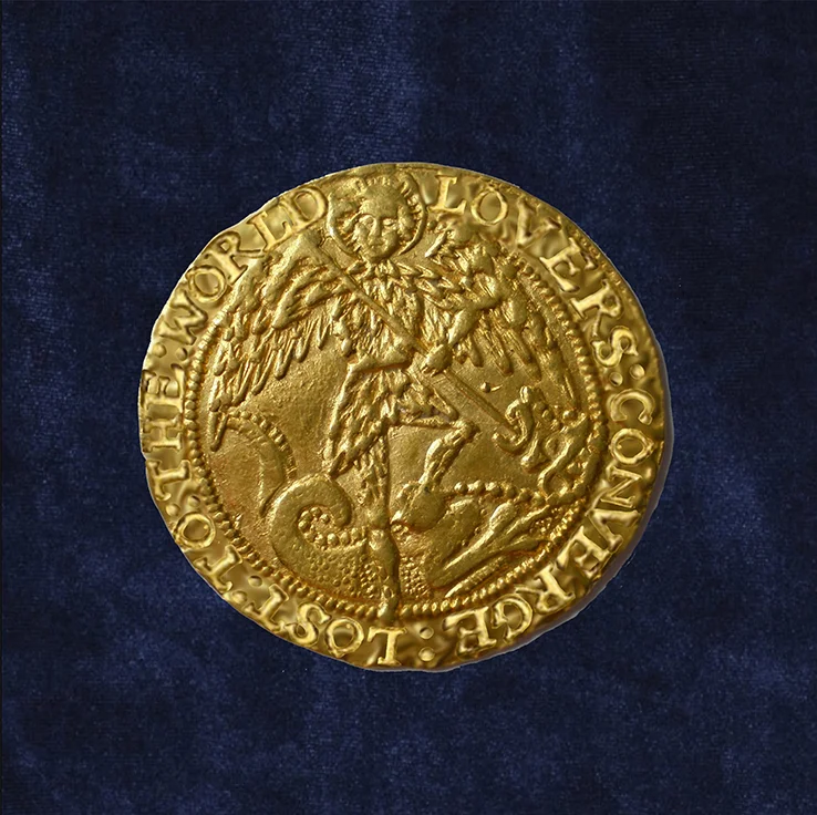 The Year that the Arctic Crevasse was Dredged to Search for Thousand of Rumoured Contraband Artefacts. For Decades After, Politicians Would Argue As To Whether The Entire Debacle Was an Elaborate Hoax or Not, 2017, Facsimile Coin