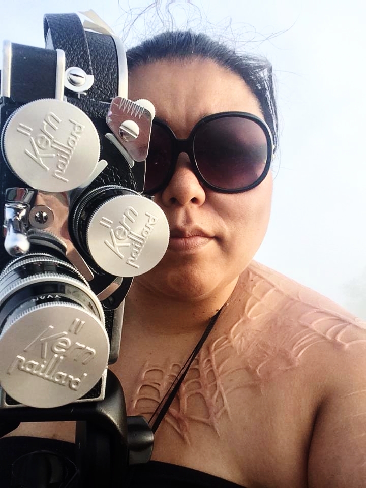 2016 participant Jaene poses with a Bolex 