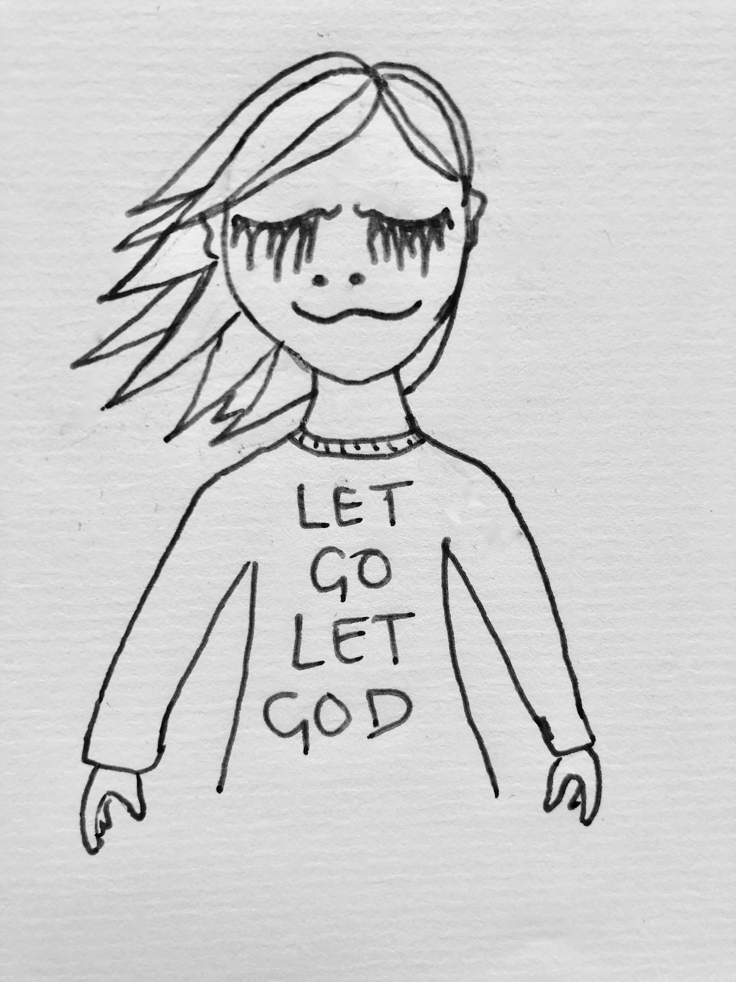 Grace in my notebook