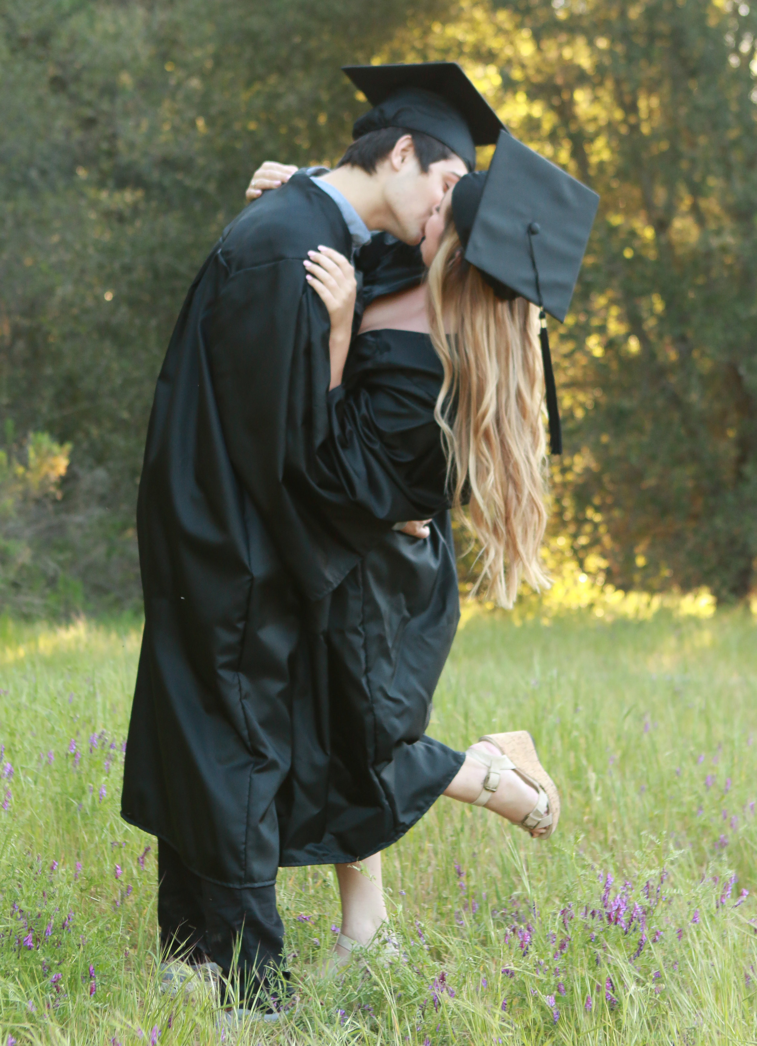 Couples Graduation Portrait