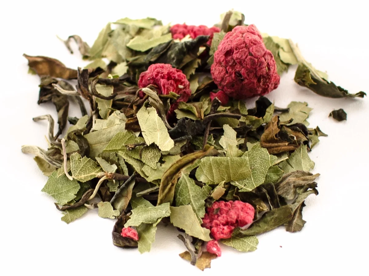 Nordic Honey_Organic White Tea With Birch Leaves And Raspberries_Gourmet loose leaf tea