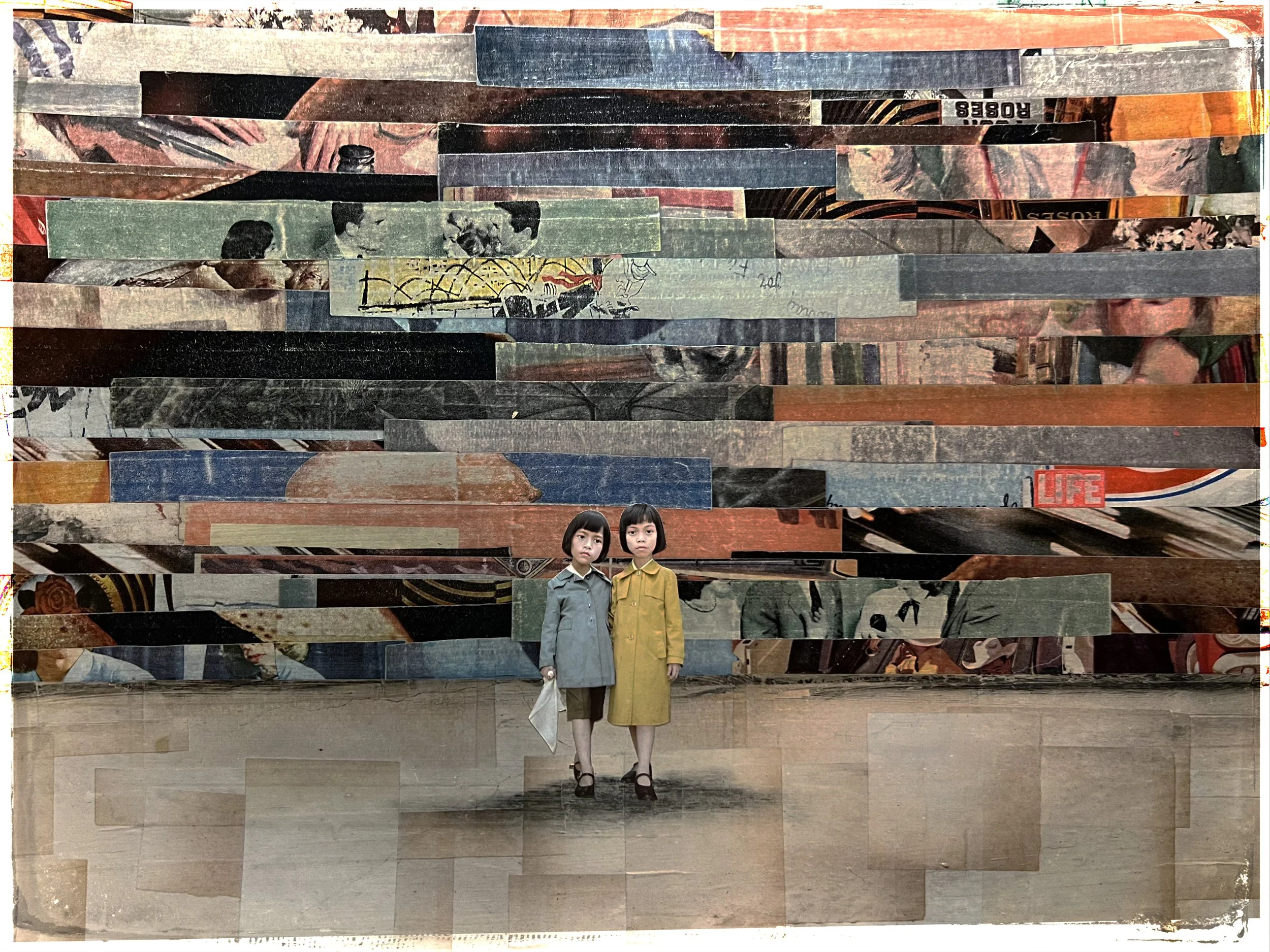 A Shiver, and a Gasp (Two Sisters) (24x18 in.)