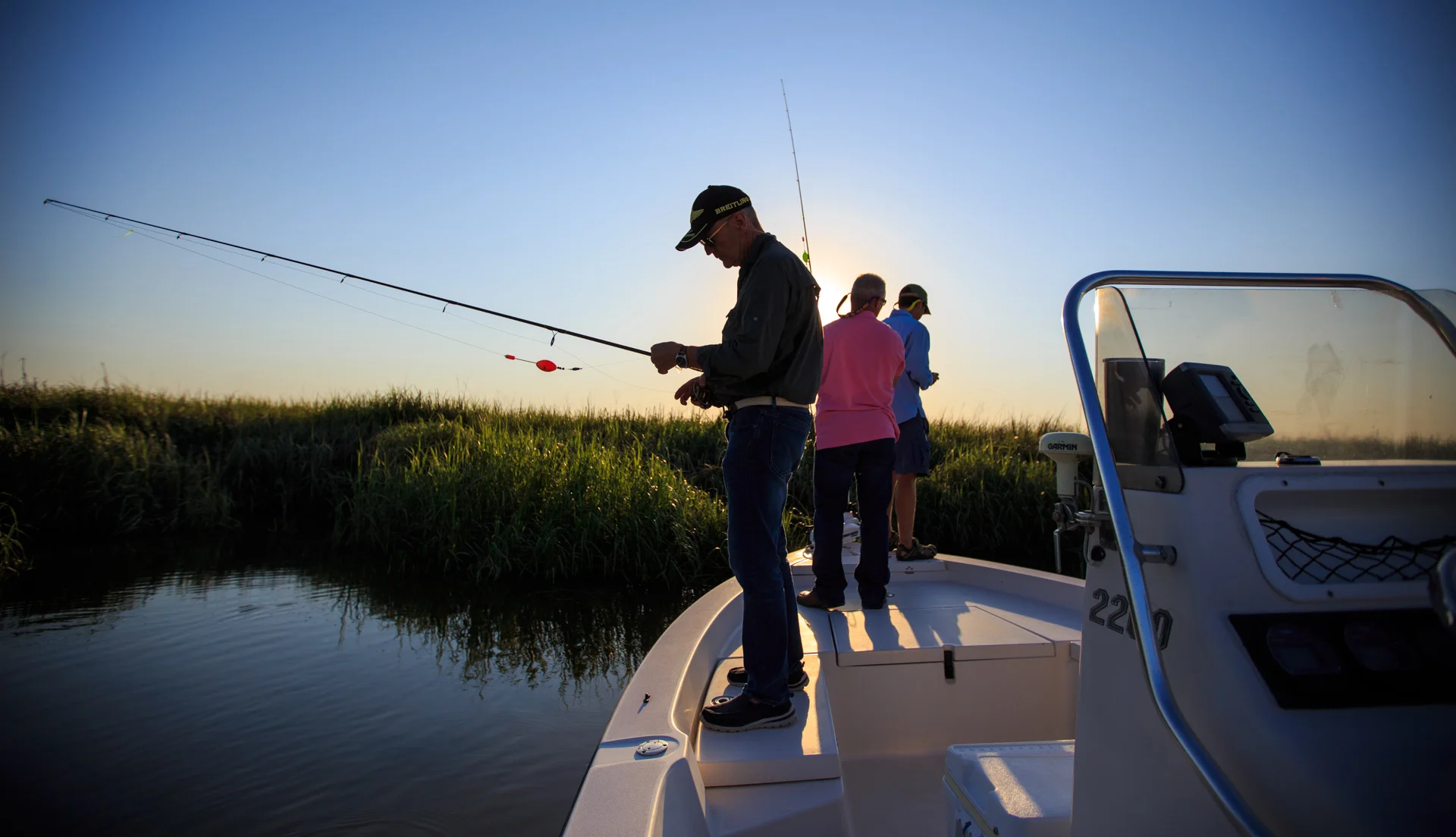 Experience marsh fishing