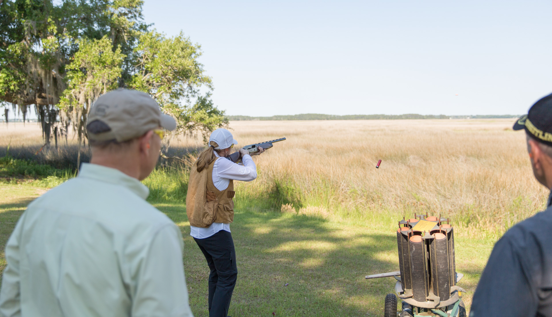     Fully stocked for skeet shooting 