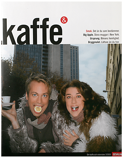 <strong>KAFFE&</strong><br>Coffee and Taste Magazine