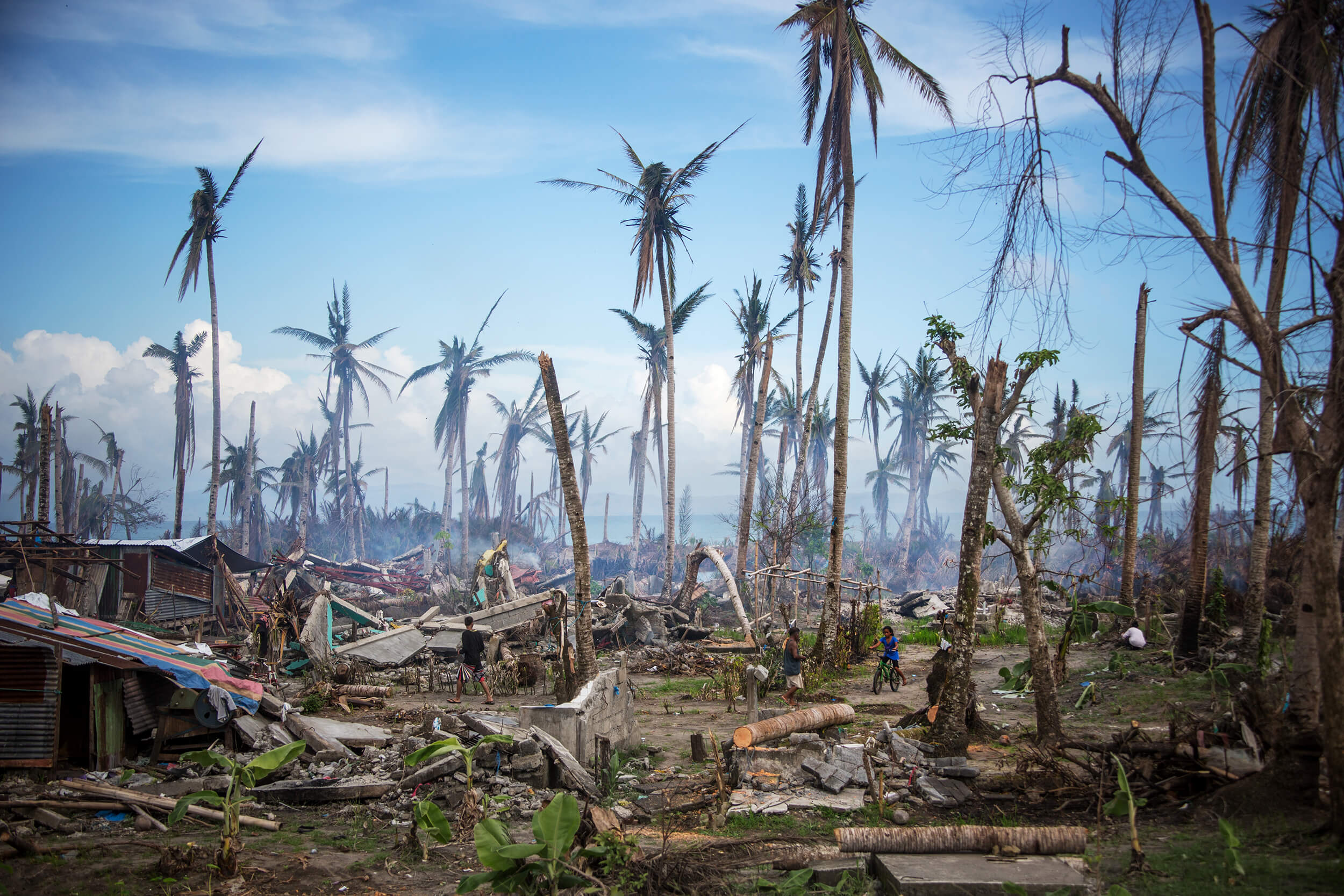  Philippines after Typhoon Haiyan November 2013. 