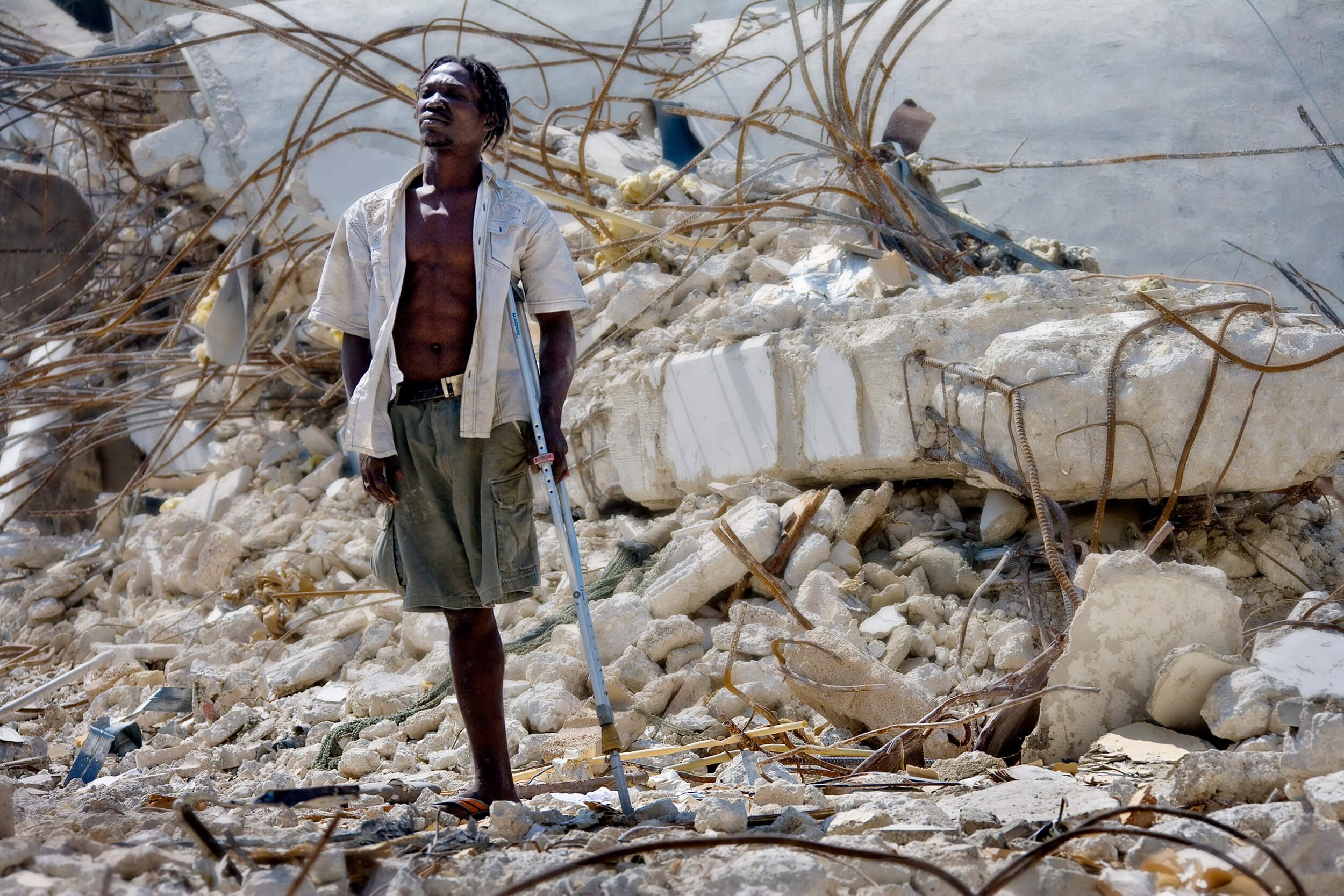  Earthquake made 1.3 million Haitians homeless. 