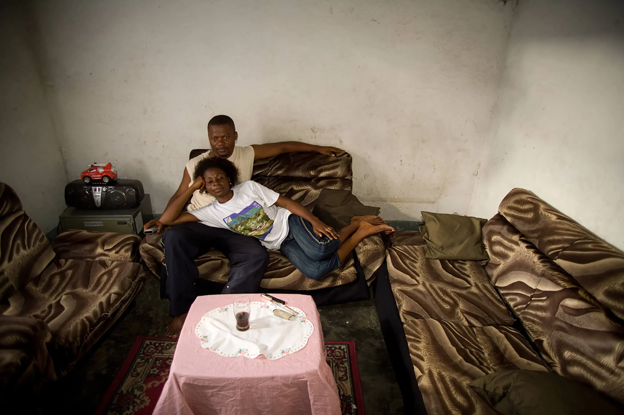 Democratic Republic of Kongo. DRC. Desire fell in love with Maguy even though she has HIV.