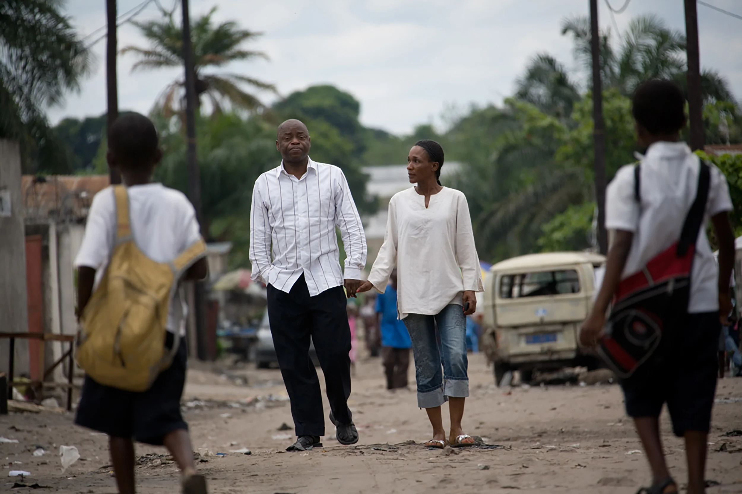 Democratic Republic of Kongo. DRC. Fidel and his girlfriend Lav Re Kitanu lives both with HIV.