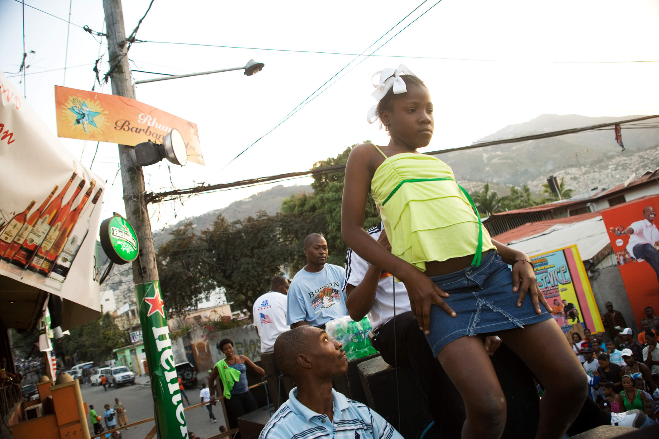  Haiti. The annual carnival in Port au Prince. 