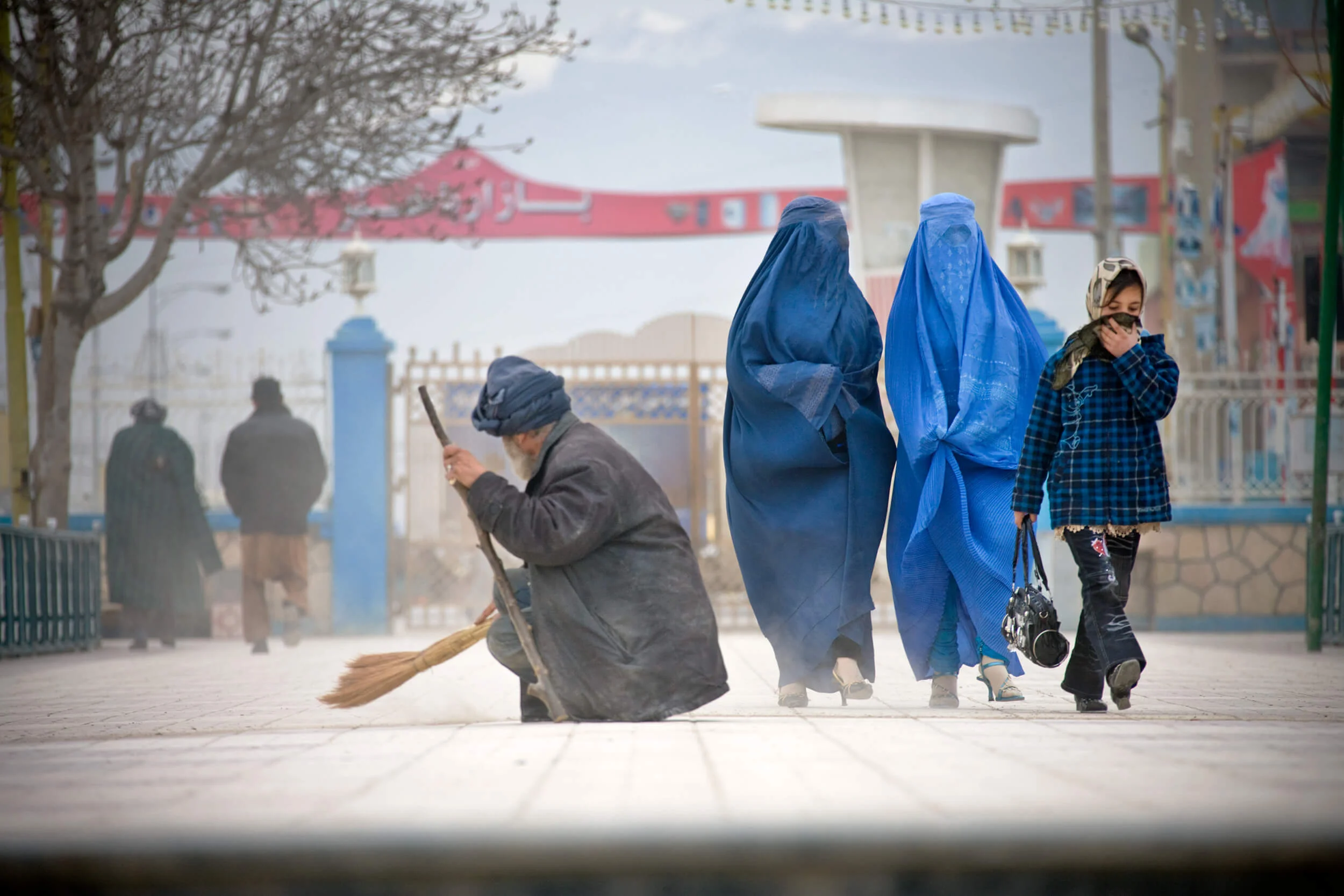 Afghanistan. Mazar-e-Sharif, north Afghanistan.