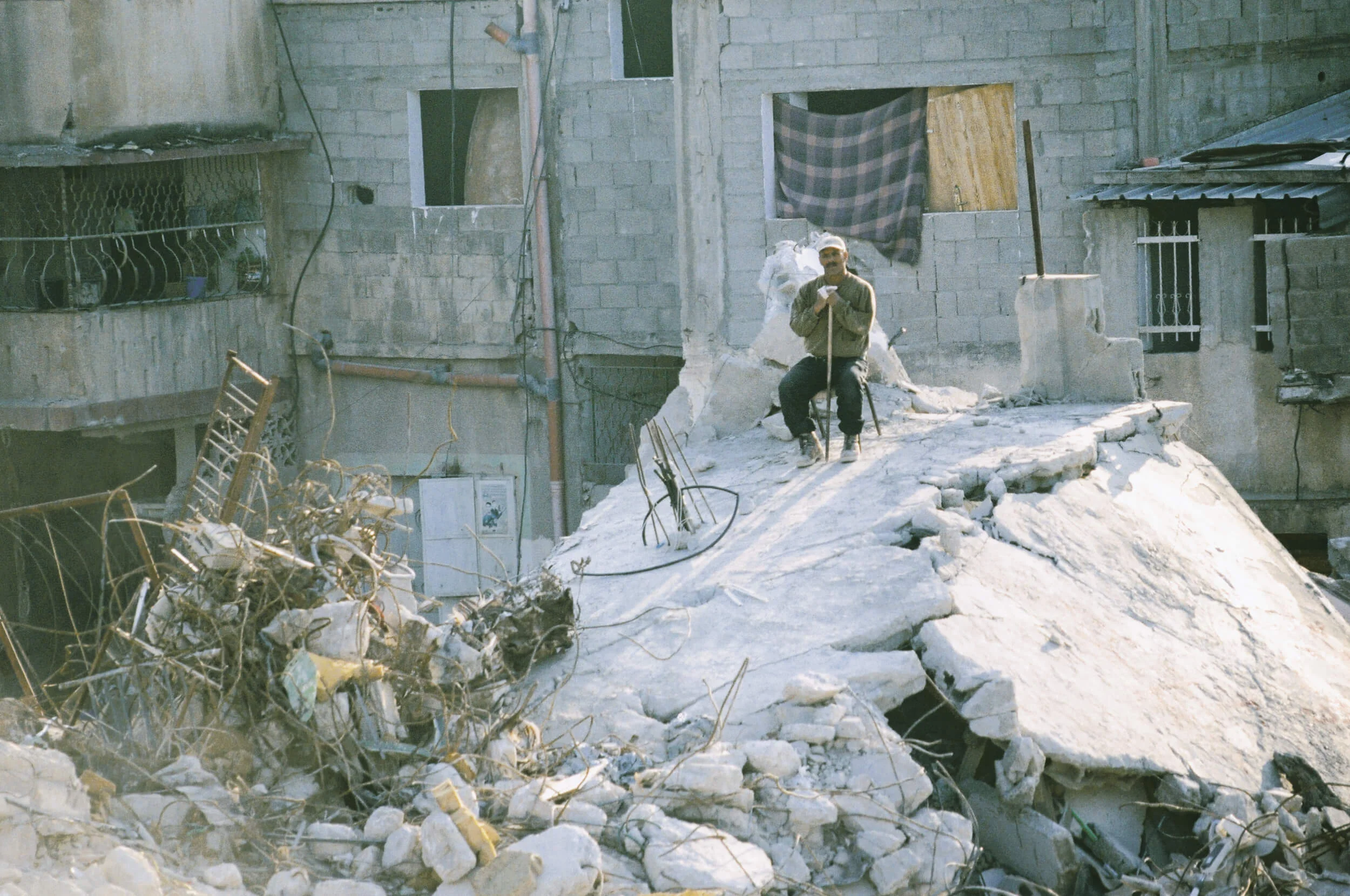 Jenin, after the siege of Israel.