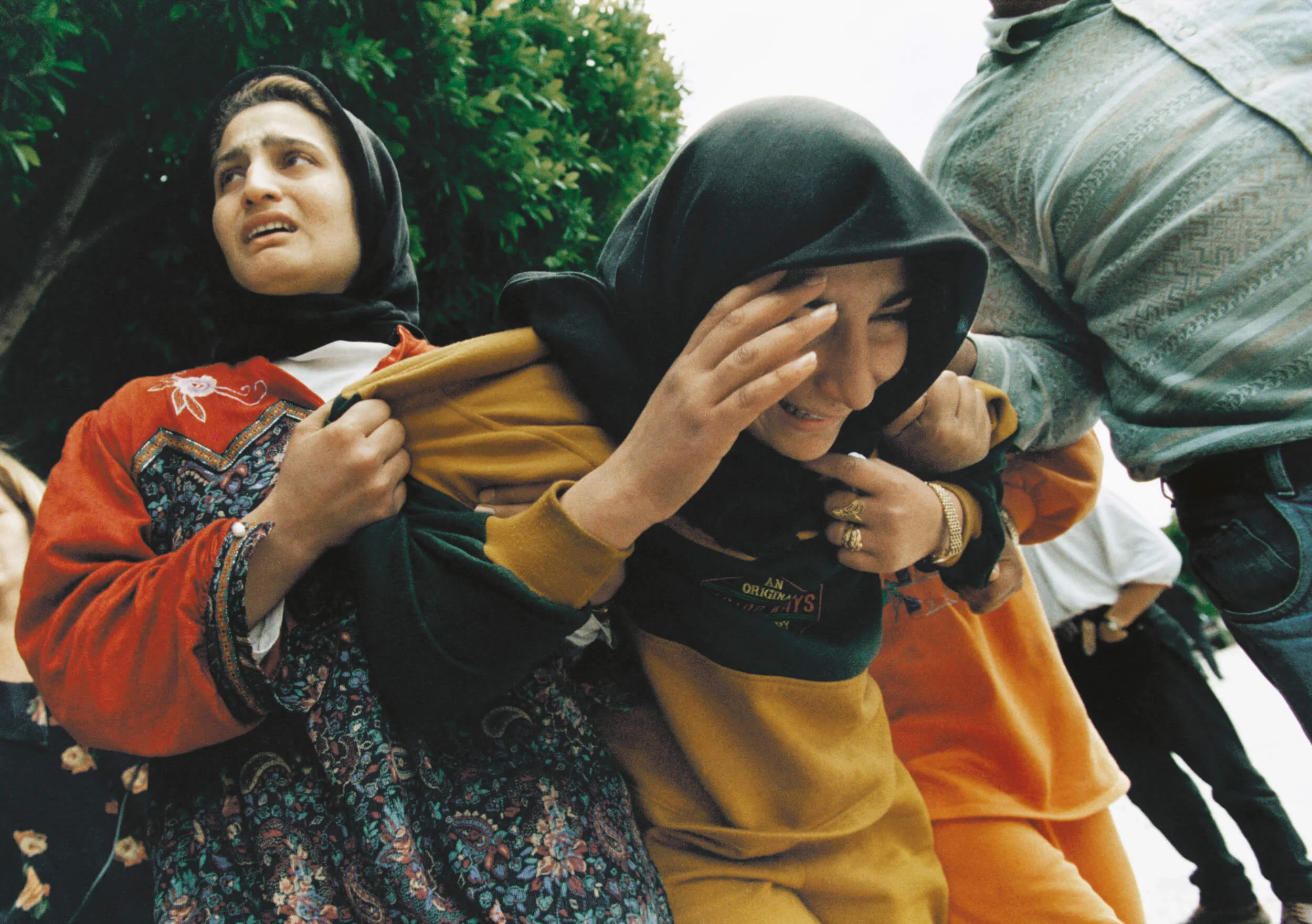 Her whole family died when Israel bombed the UN-camp in Kaana.