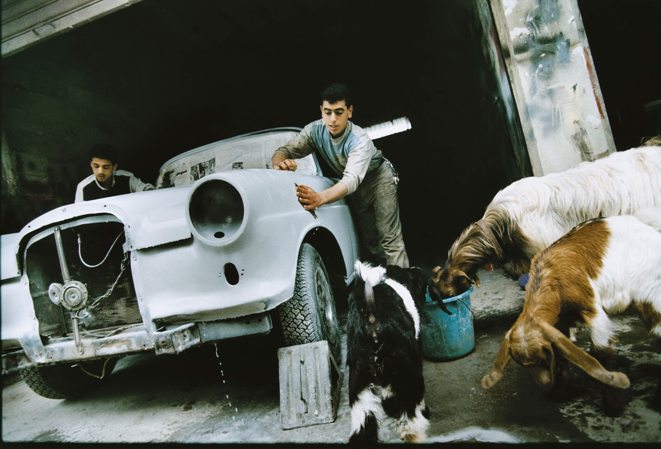  The refugee camp Nahr el-Bared in Lebanon. 