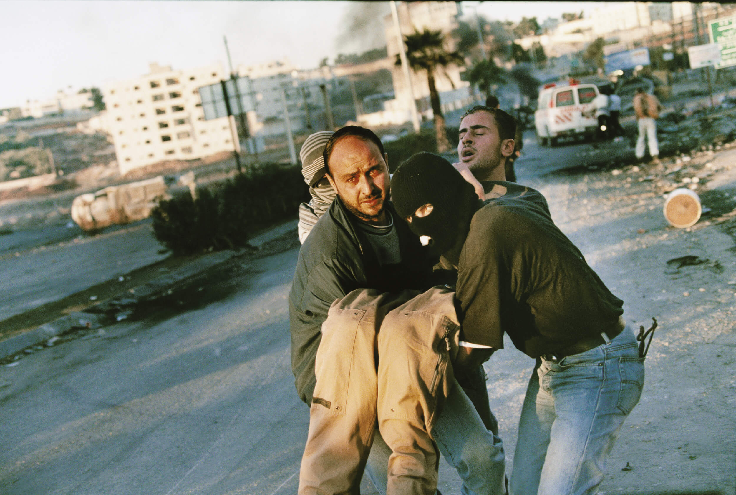  Ramallah. Second Intifada November 2000. 