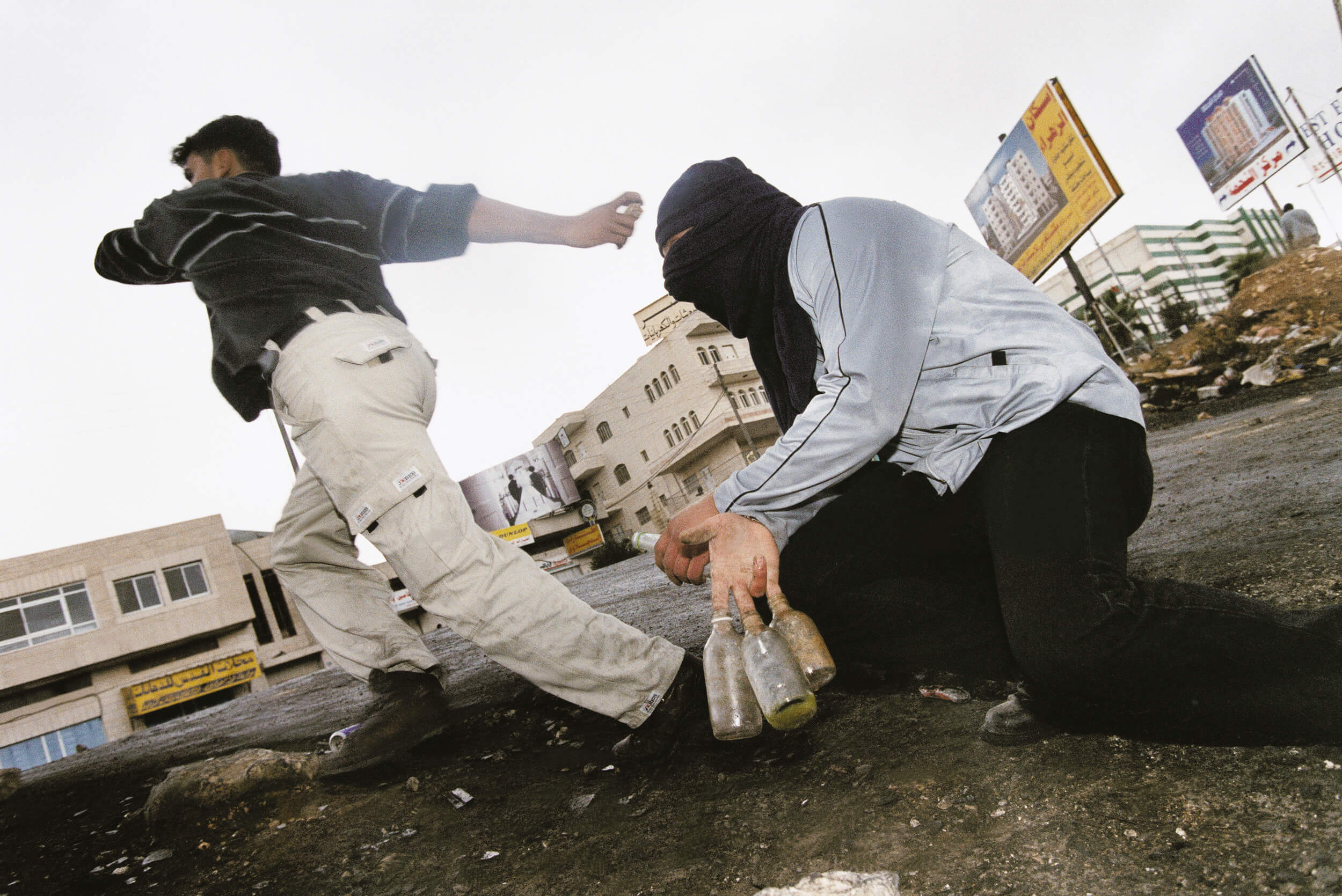  Ramallah. Second Intifada. 