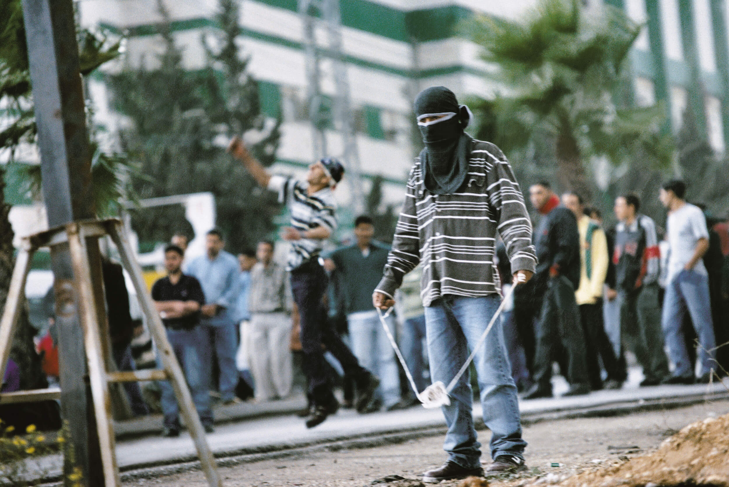  Ramallah. Second Intifada. 