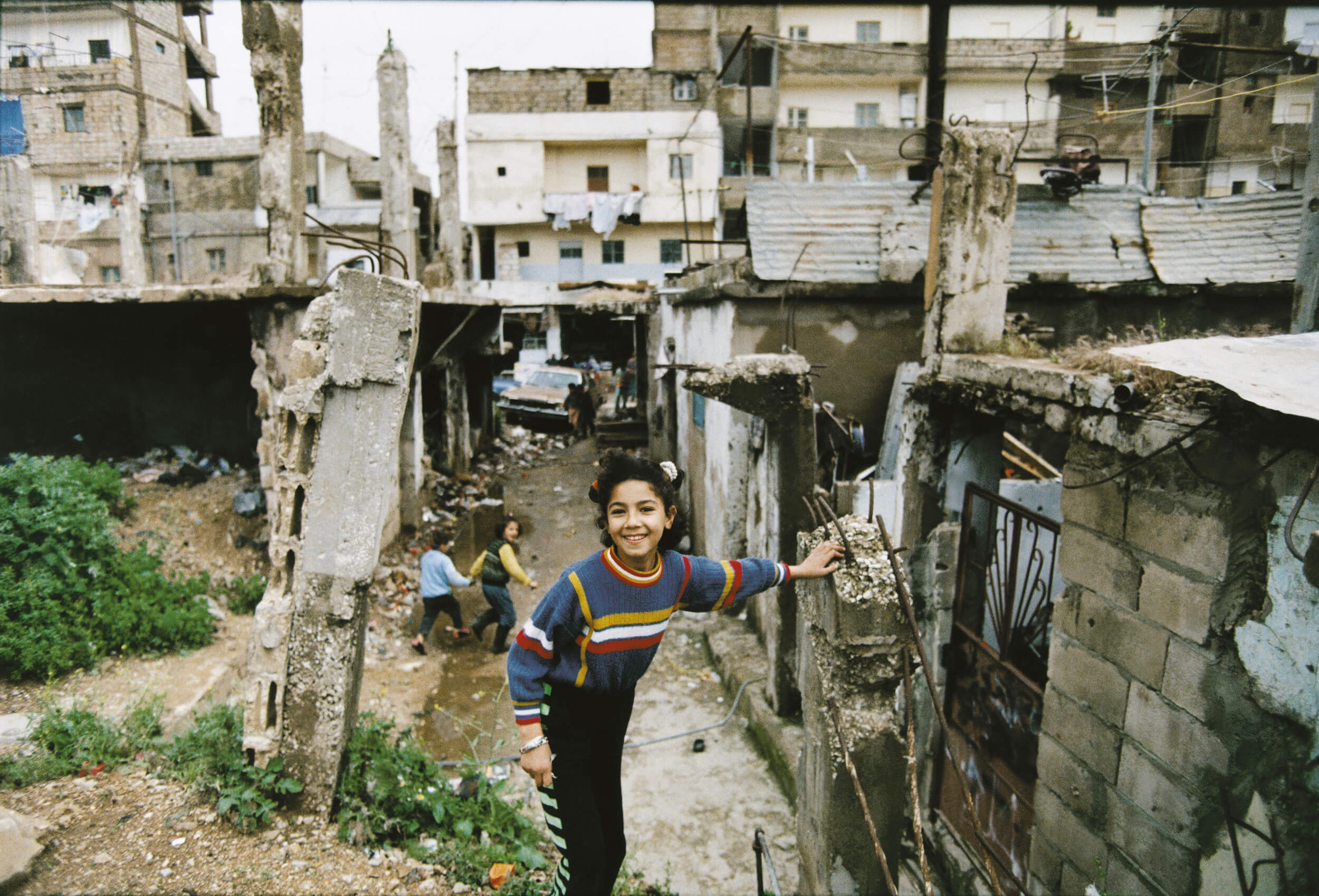  Lebanon. The Palestinian refugee camp Shatila in Beirut. 
