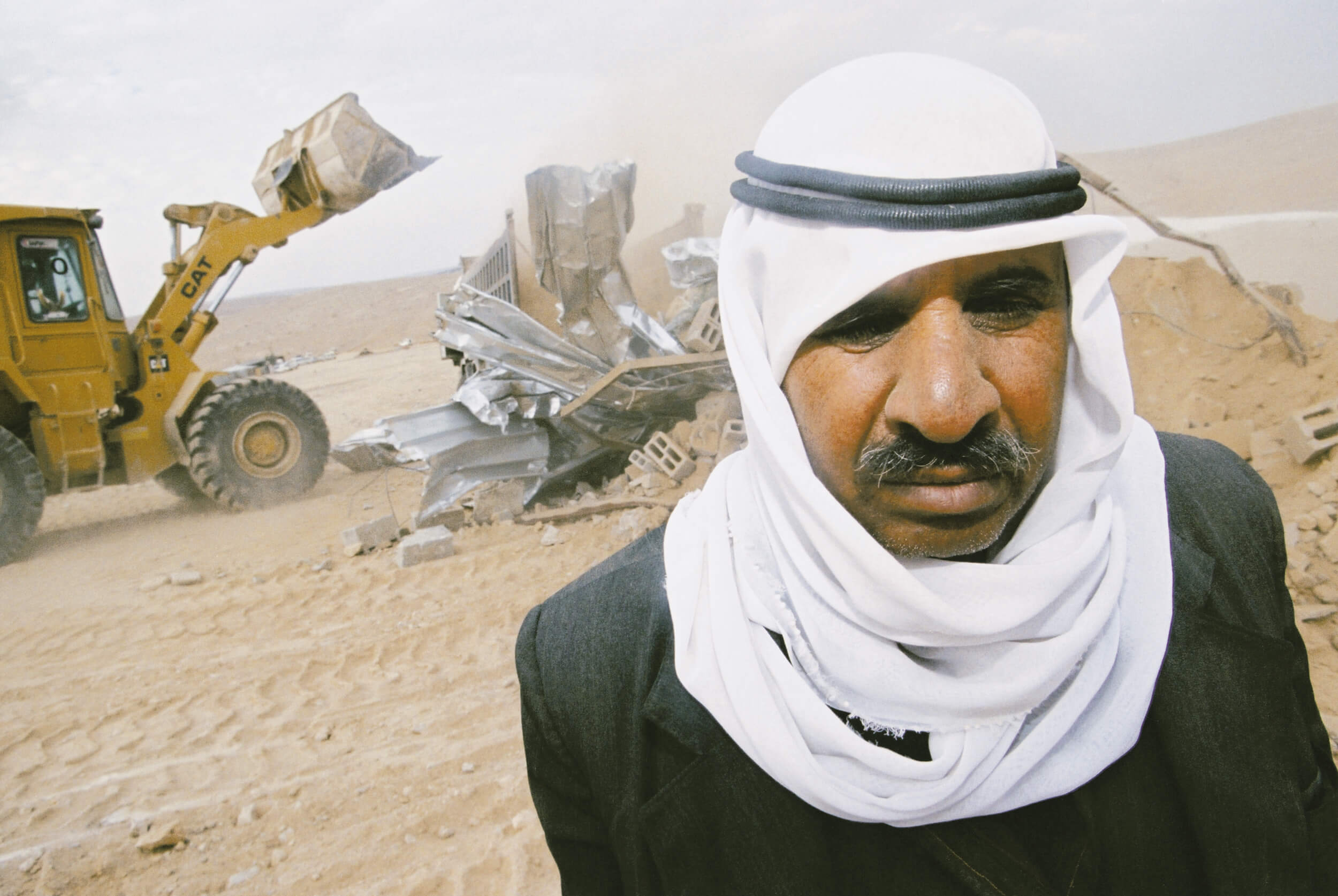  Israeli authorities demolish Bedouin's house. 