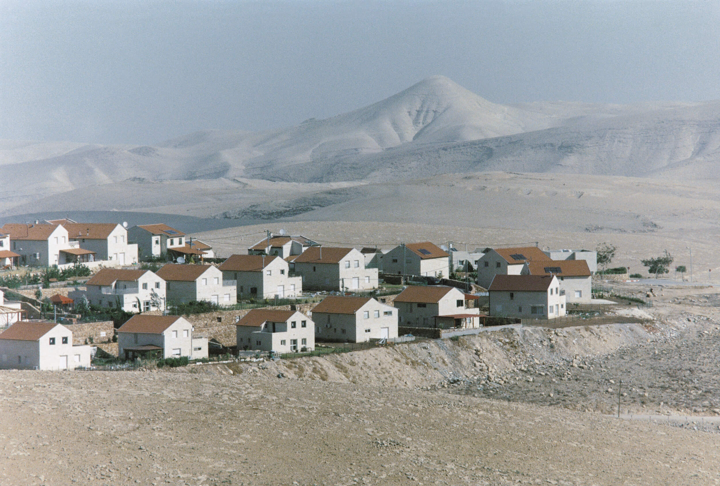  Westbank. The Israeli settlement Kedar 