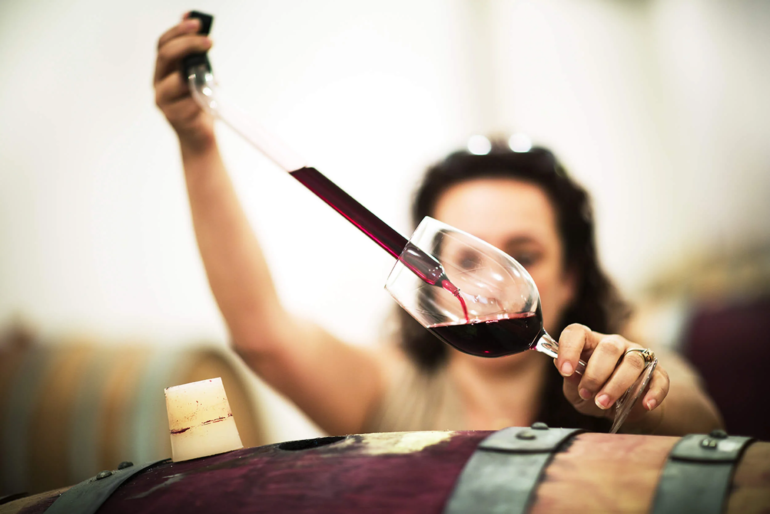 Diana Salameh Khalil, winmaker at Domaine Wardy in Zahlé Bekaa walley.