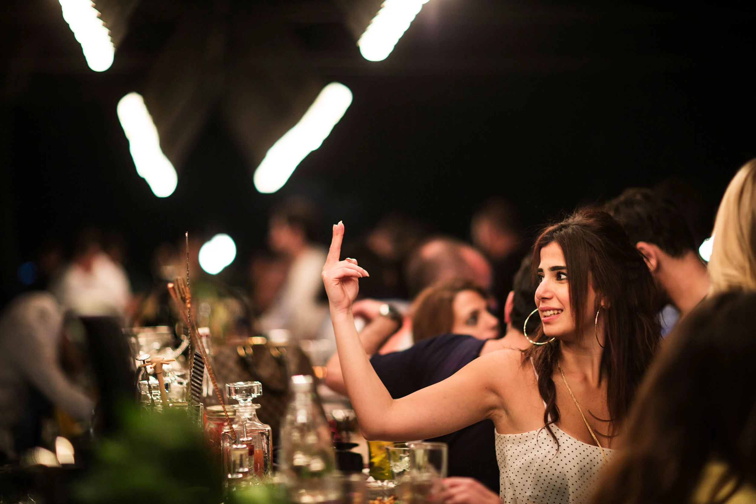 The nightclubs and the bars are part of Beirut's identity.