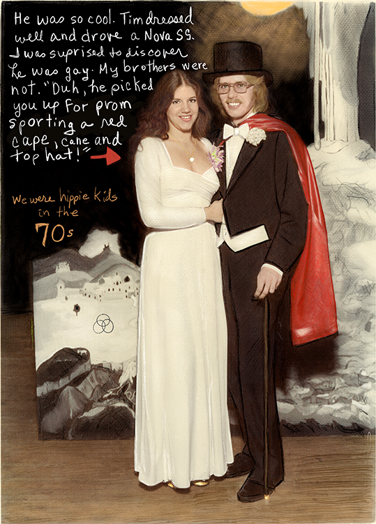 Tim and Elizabeth 1977.