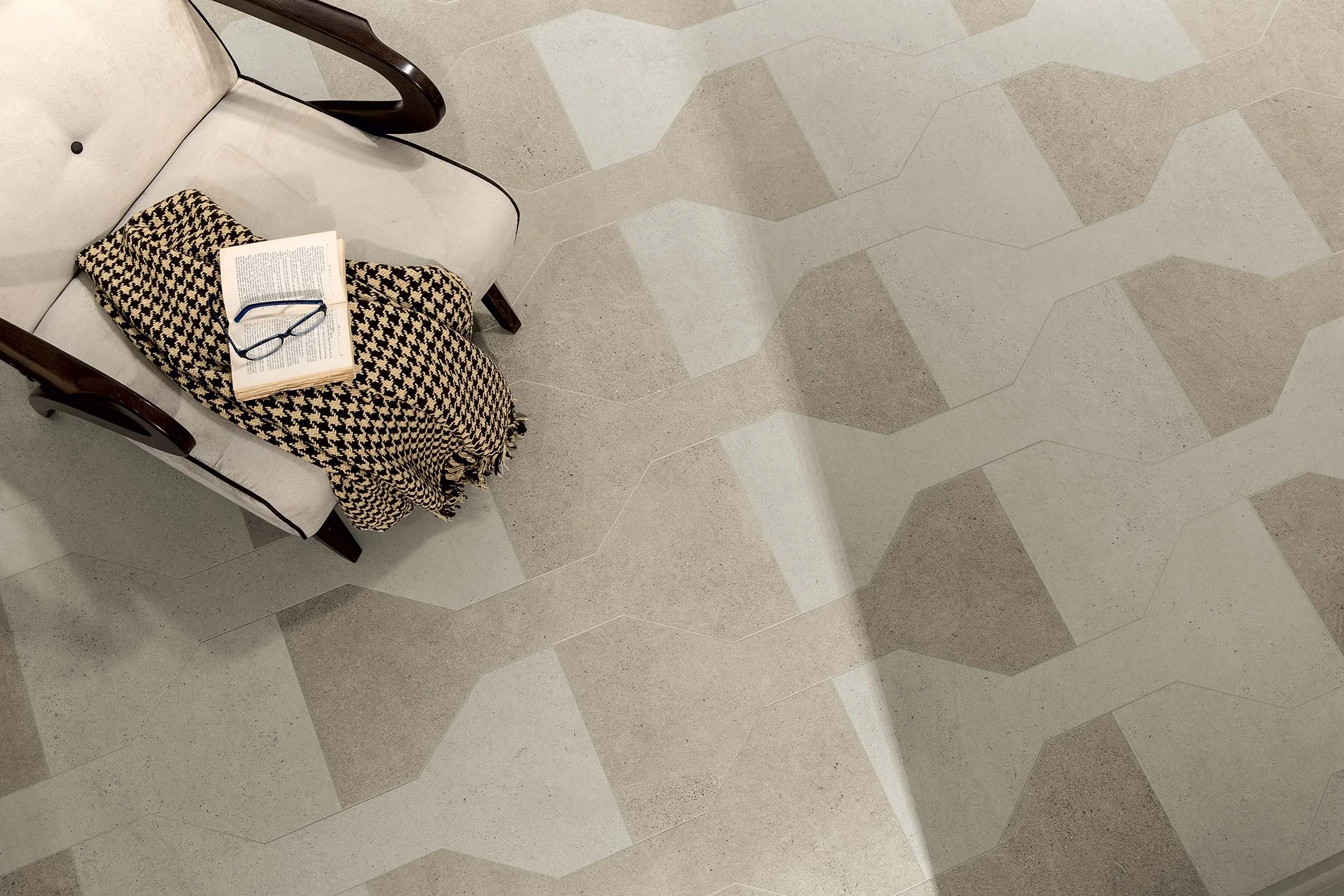 Limestone Taupe & Limestone Pearl Decoro Papillon
