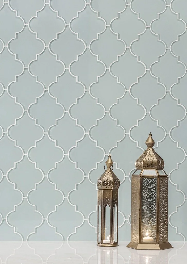 Arabesque Icelandic Blue - Glass