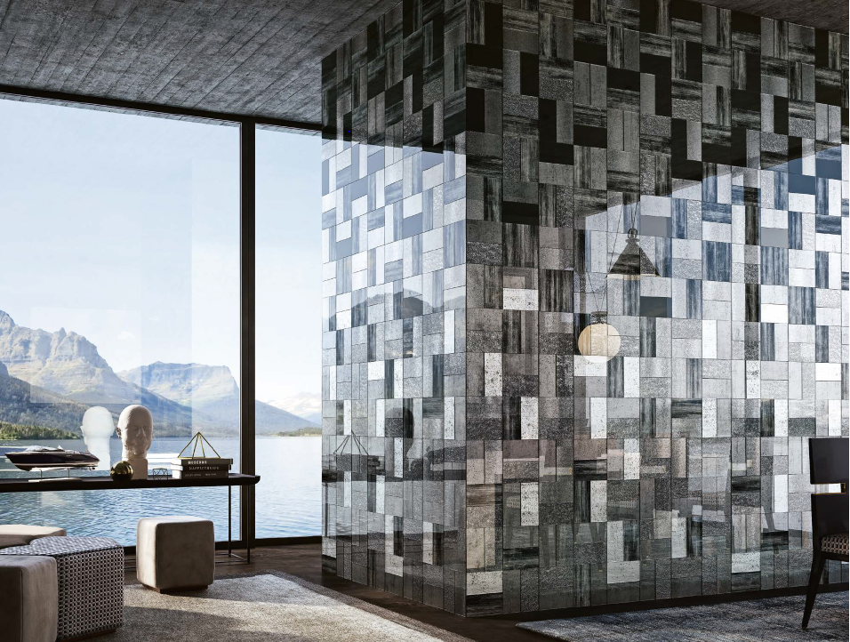 Antique, Pergamino Grey, Aluminum, Feather Black, Vis One, & Fuliggine