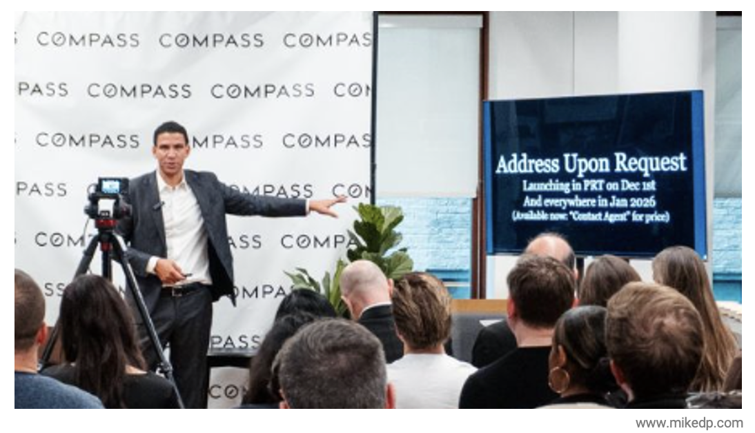 Compass’s New Product: Address Upon Request