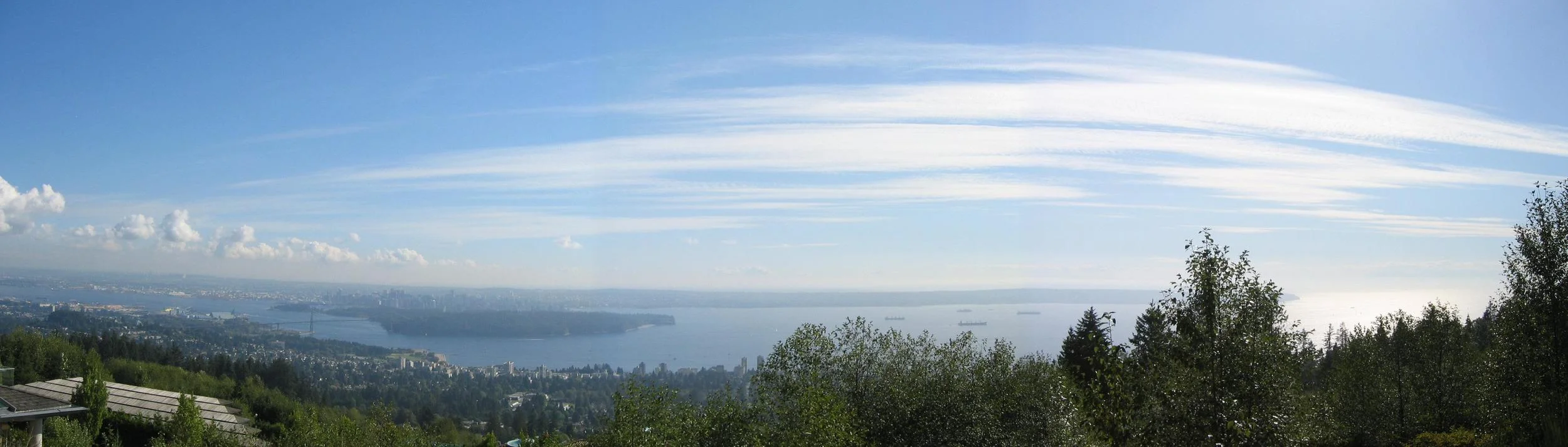 Ocean view - Wang Residence, W. Van., BC