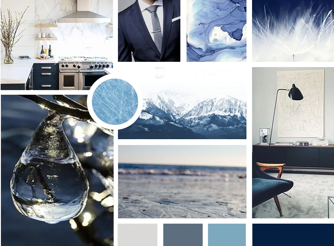 A mood board is one of the first steps in our creative process. Read more about our process here .