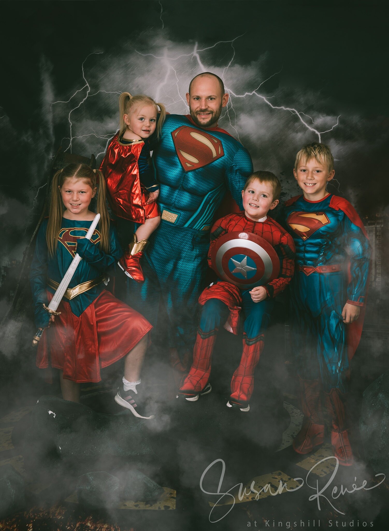 Superhero photoshoots by Kingshill Studios