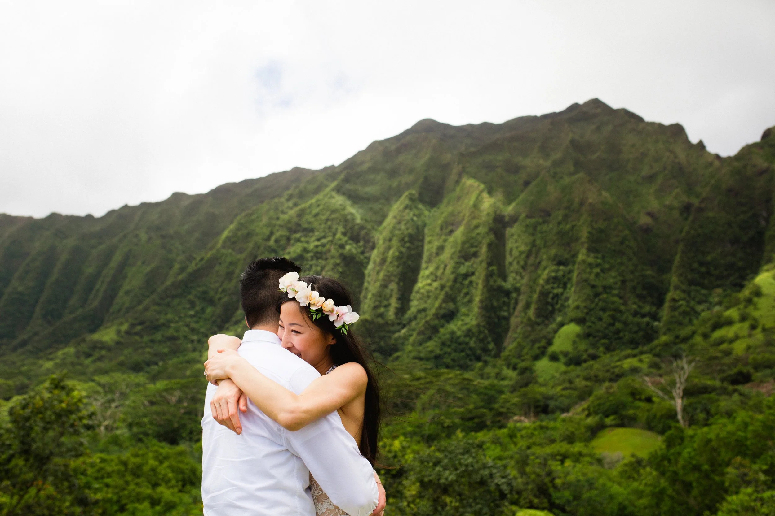Linna &amp; David | Kualoa Ranch, Oahu | Hawaii Wedding Photographer 