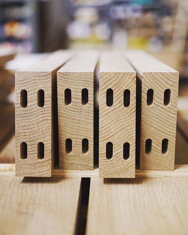 Shipping these outlets off today to Underwriters Laboratories.  Pretty sure they&rsquo;ll be UL listed on the first round of testing.  If they fail, they&rsquo;ll be used for a door.  What are our odds? .
.
.
.
.
#woodworking #ungrounded #brooklynmad