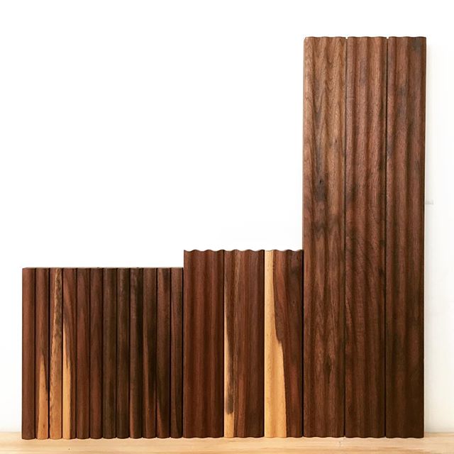 This bar chart both graphs the progression of my grey hair across time and serves as a few samples of fluted wall treatments.
.
.
.
.
#walnut #shaper #fluted #bargraph #woodworking #analogmodern