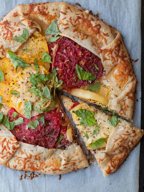 Heirloom Tomato Galette