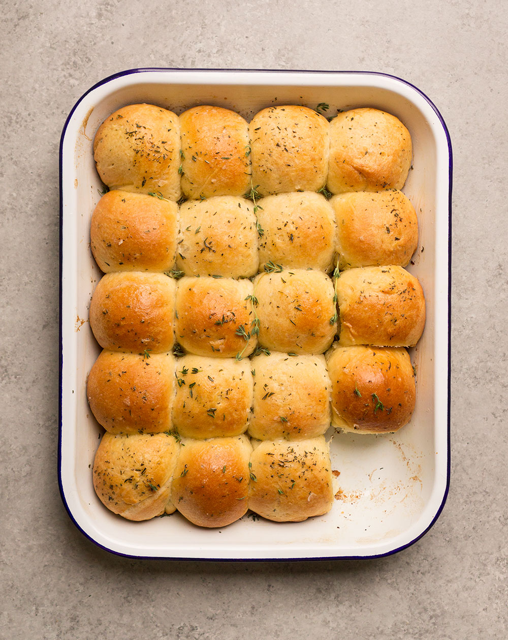 Homemade Parker House Dinner Rolls - Mountain Mama Cooks