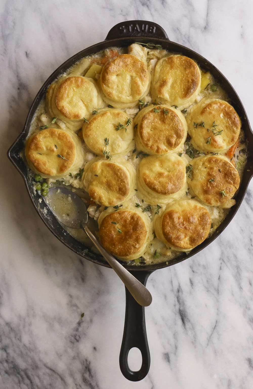 Fridge Foraging: Chicken and Biscuits