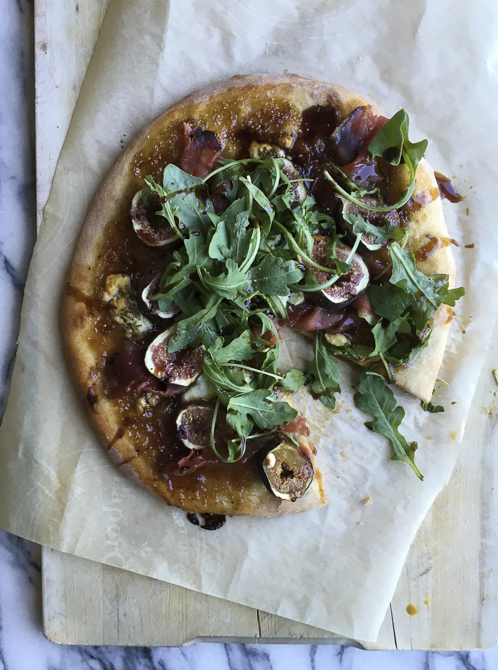 Grilled Fig and Prosciutto Pizza — Amanda Frederickson