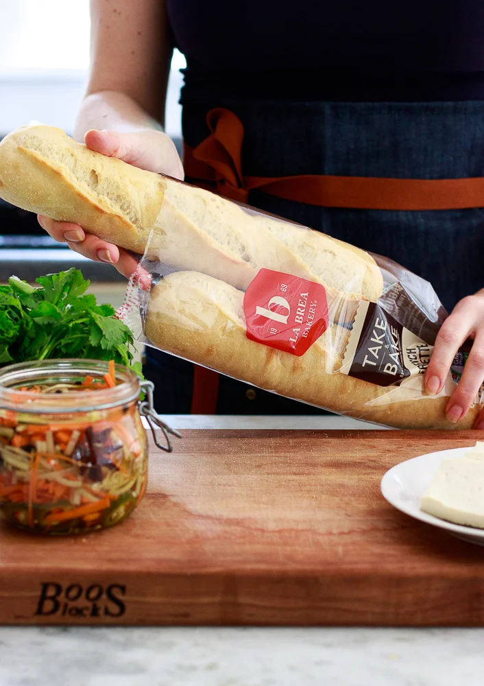 Grilled Tofu Banh Mi Sandwich — Amanda Frederickson