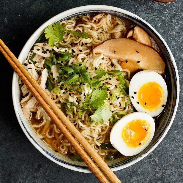 Made this for dinner tonight and it is just so easy and delicious.
.
Grab the recipe for my Instant Pot Ramen with the link in my profile. Can also make on the stovetop too if you don&rsquo;t have an Instant Pot- just takes a little longer.