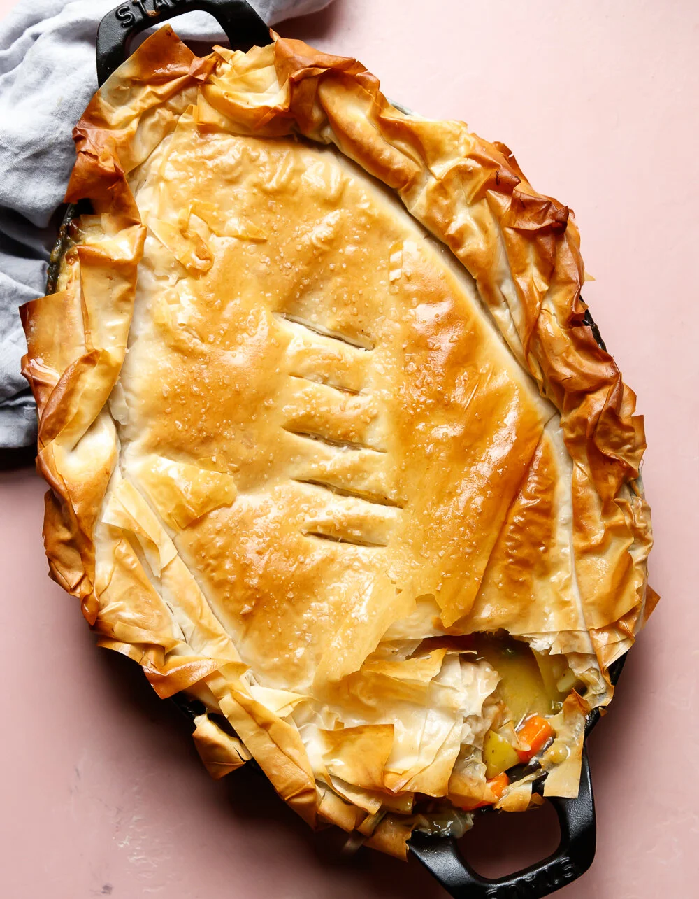 Phyllo Chicken Pot Pie — Amanda Frederickson