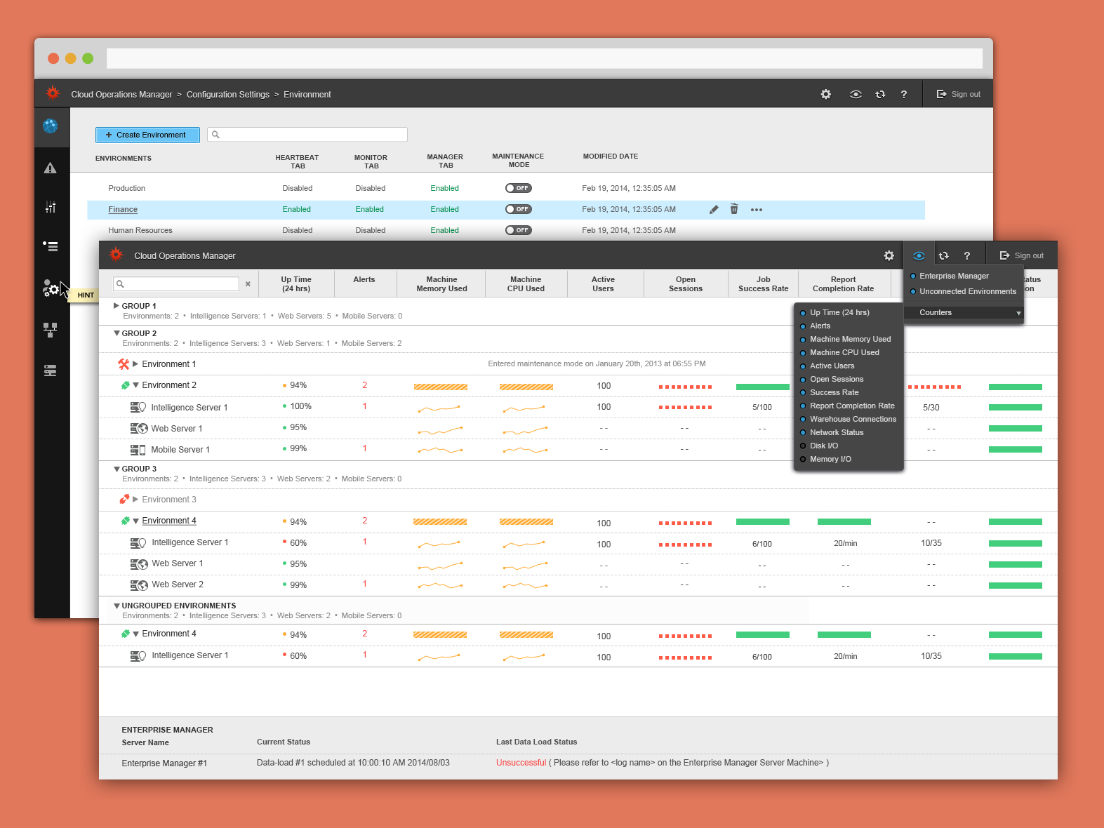 Web Control Manager