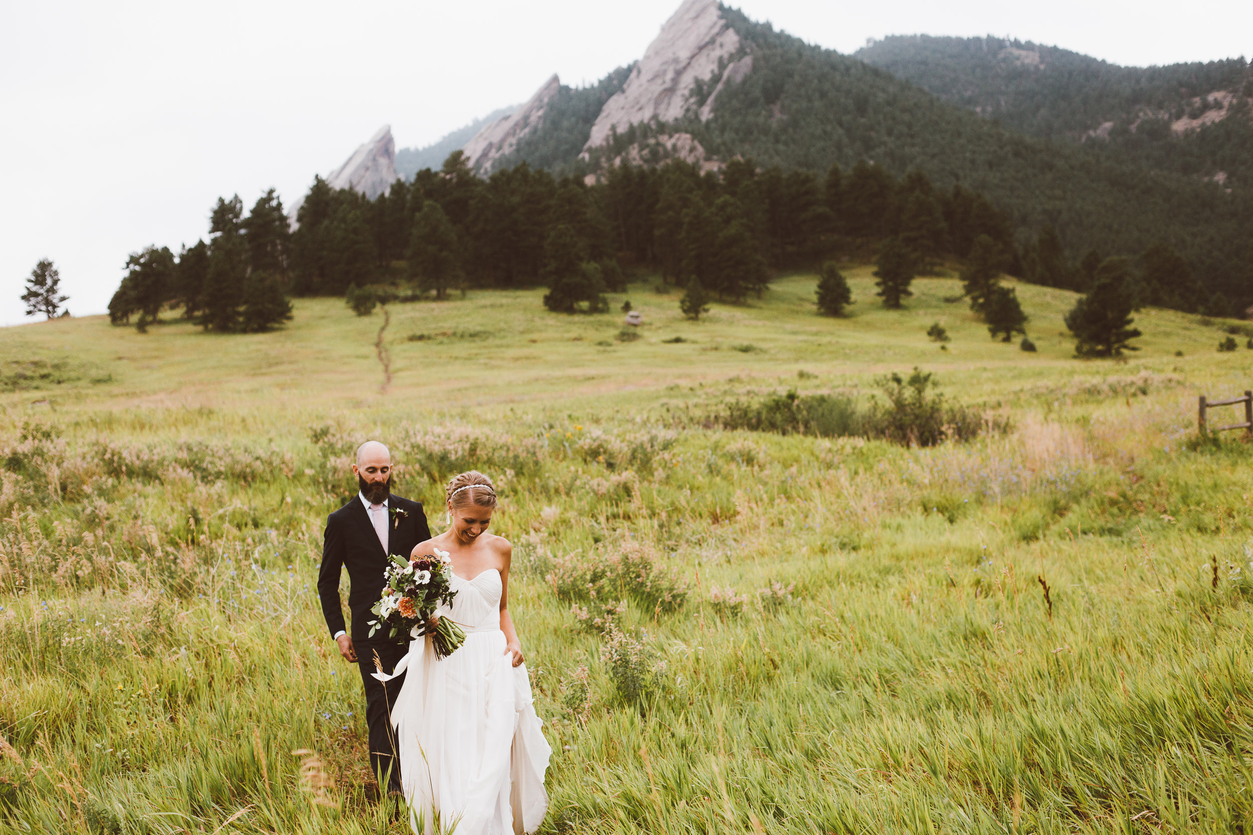 Flatirons Boulder, Colorado Elopement