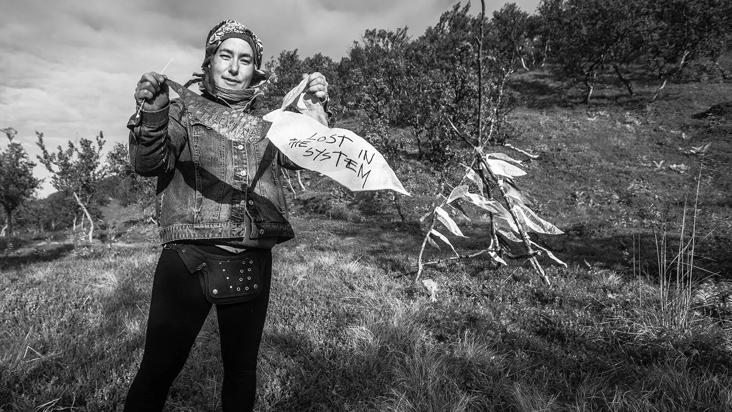 Lill Yildiz Yalcin Work in progress. Photo: Jan-Morten Bjørnbakk